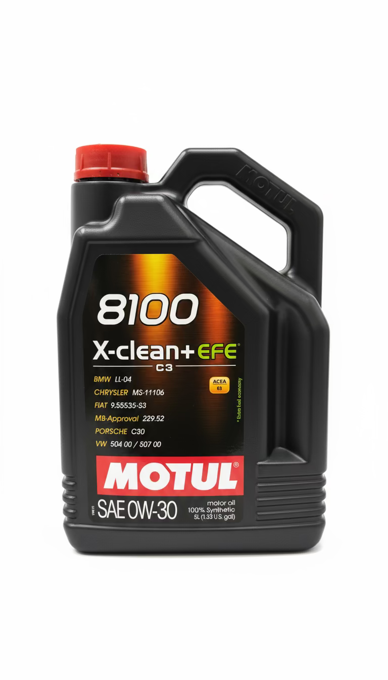 Huile Moteur Motul XClean+ 8100 EFE 0W30